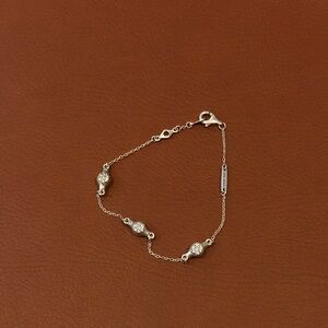 Pandora Silver Bracelet with Crystal Accents